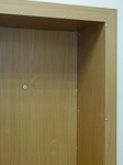 Šarvuotos durys su angos apdaila